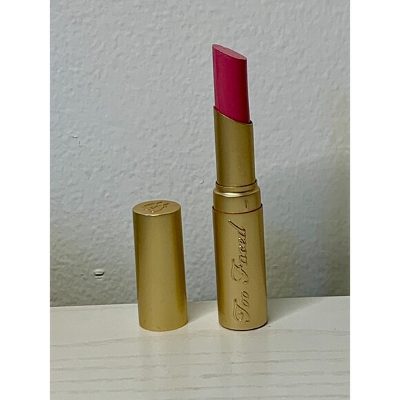 Too Faced RAZZLE DAZZLE ROSE La Creme Lipstick (0.11 oz.) NWOB *See photos* Rare - Picture 2 of 13